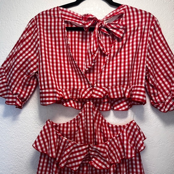 Gingham Dress - Picture 3 of 7